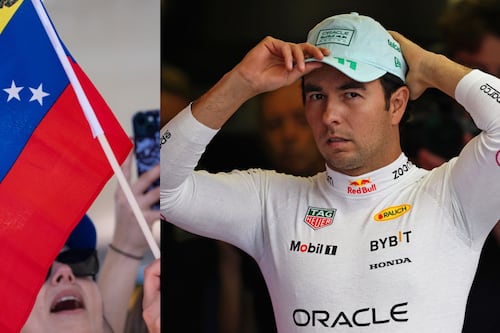 Checo Pérez envía emotivo mensaje al pueblo de Venezuela en medio de la crisis