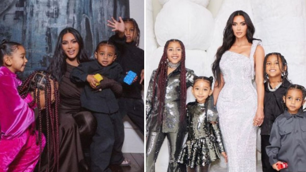Si en algo no escatima Kim Kardashian es en celebrar la vida de sus cuatro hijos