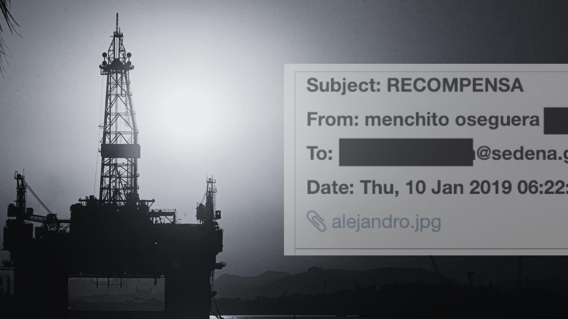 El mensaje revela acusaciones contra empresarios presuntamente ligados a actividades ilícitas como extorsión y sobornos a mandos de seguridad.