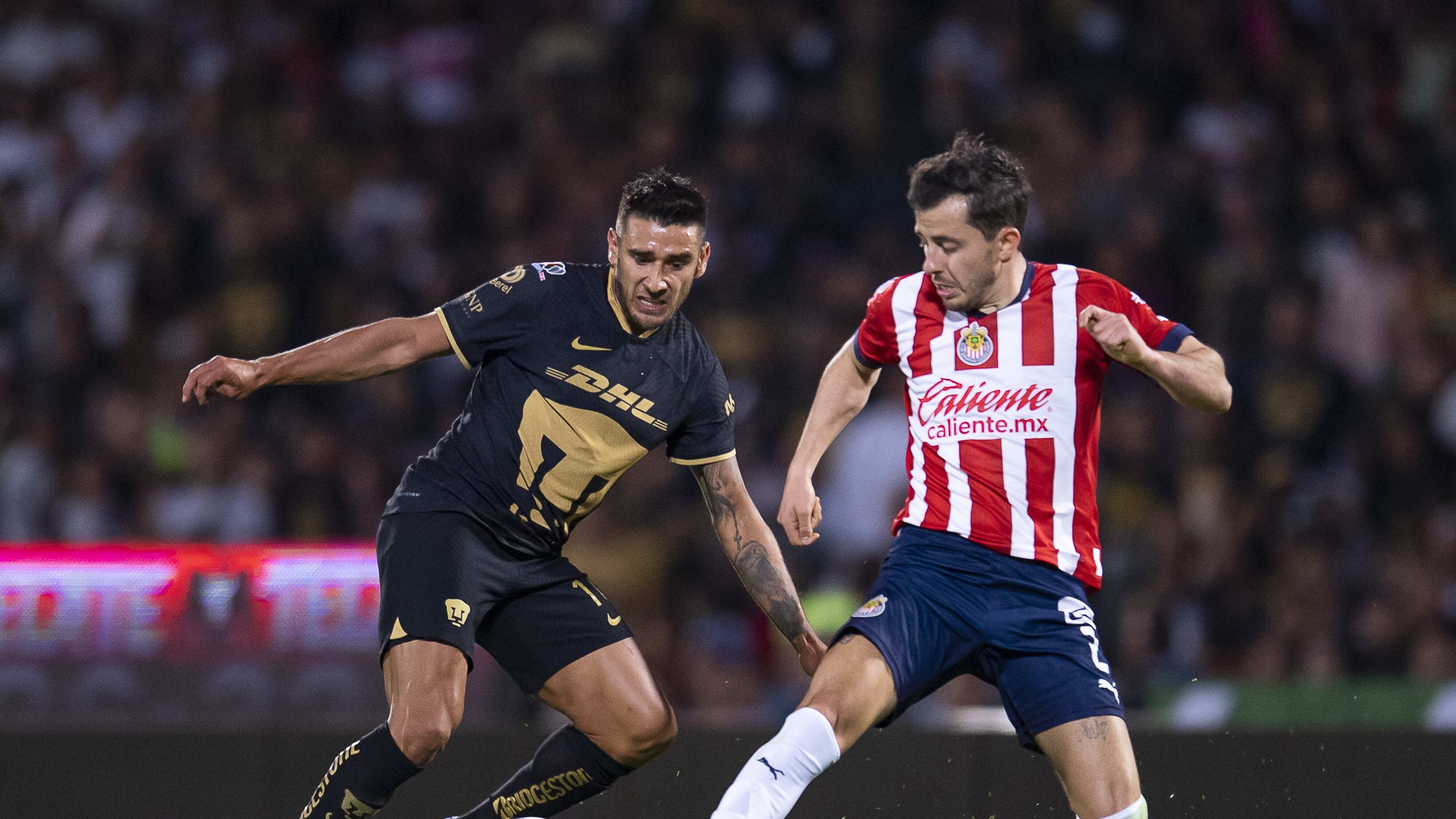 Pumas UNAM vs. Guadalajara.