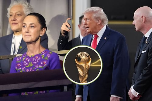 Sheinbaum y Trump juntos por primera vez en público durante el sorteo del Mundial 2026