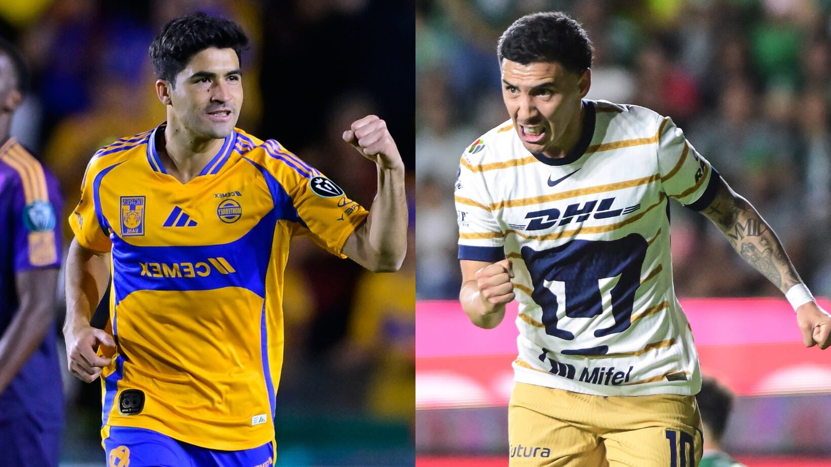 Tigres y Pumas protagonizarán uno de los duelos más atractivos de la jornada 17.