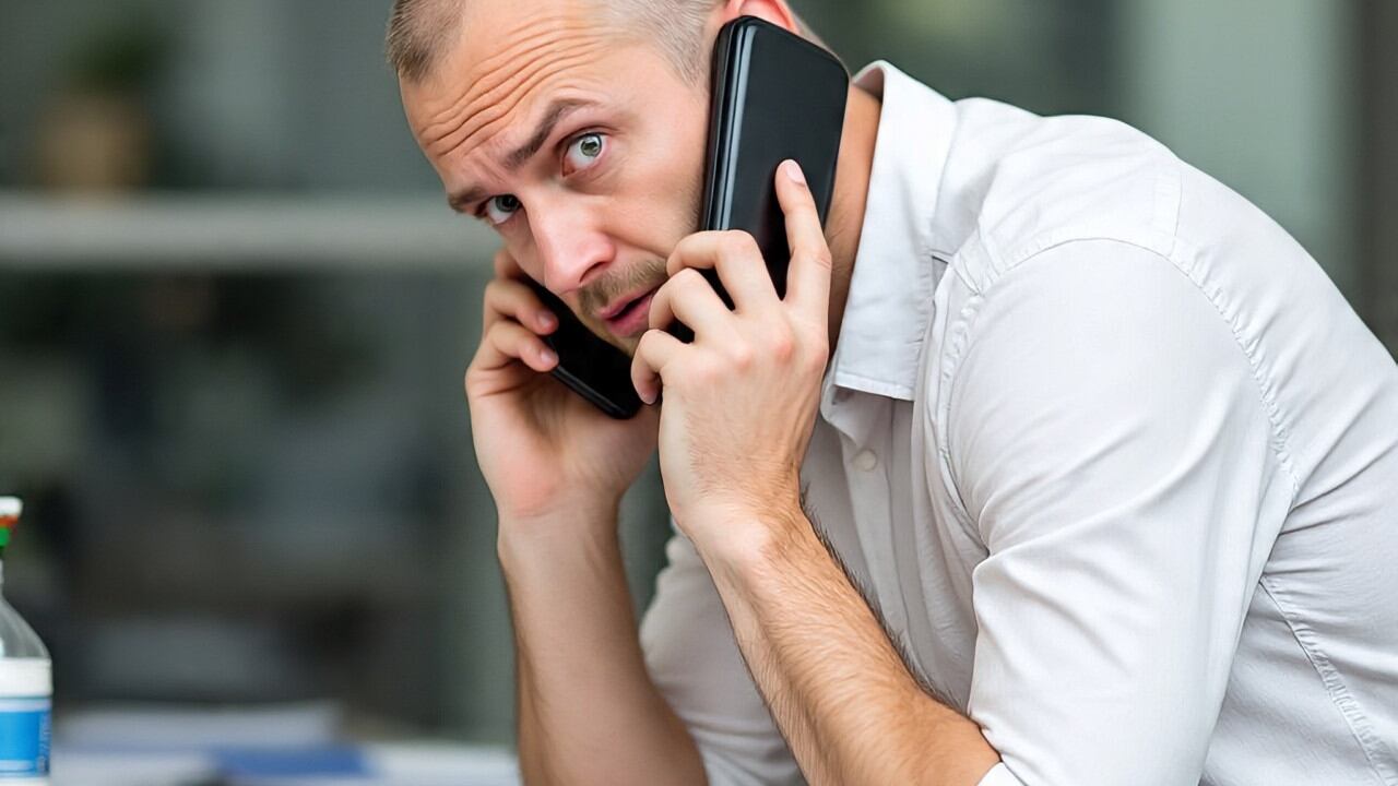 La recomendación es colgar de inmediato Y si es posible grabar el número desde donde se hace la llamada.