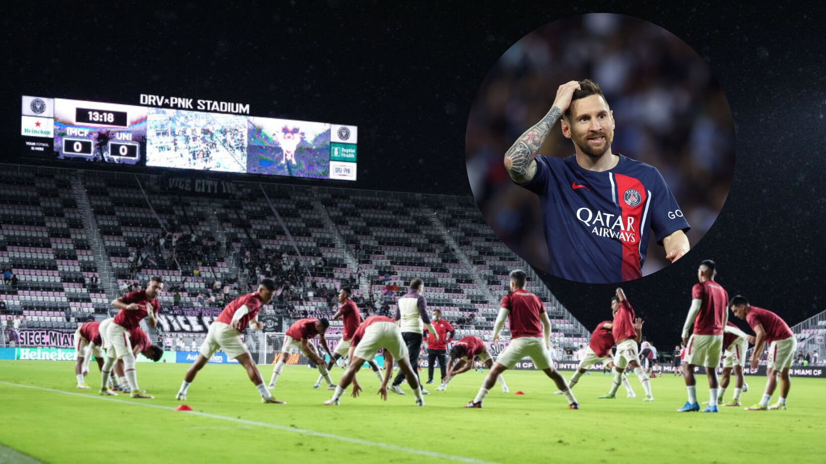 El estadio del Inter Miami tiene capacidad para 18 mil aficionados.