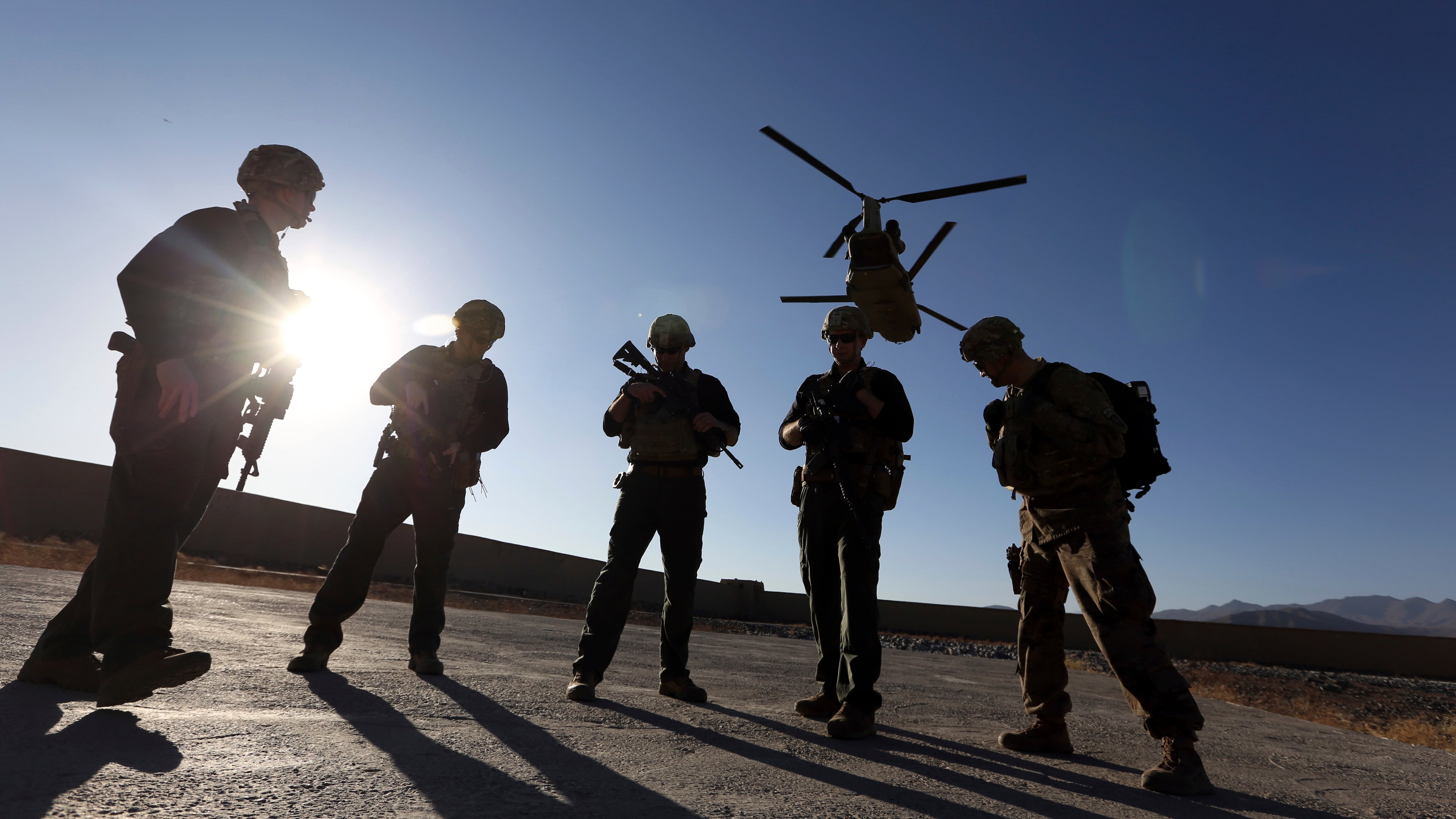 Estados Unidos: entregan base del ejército en Afganistán tras 20 años