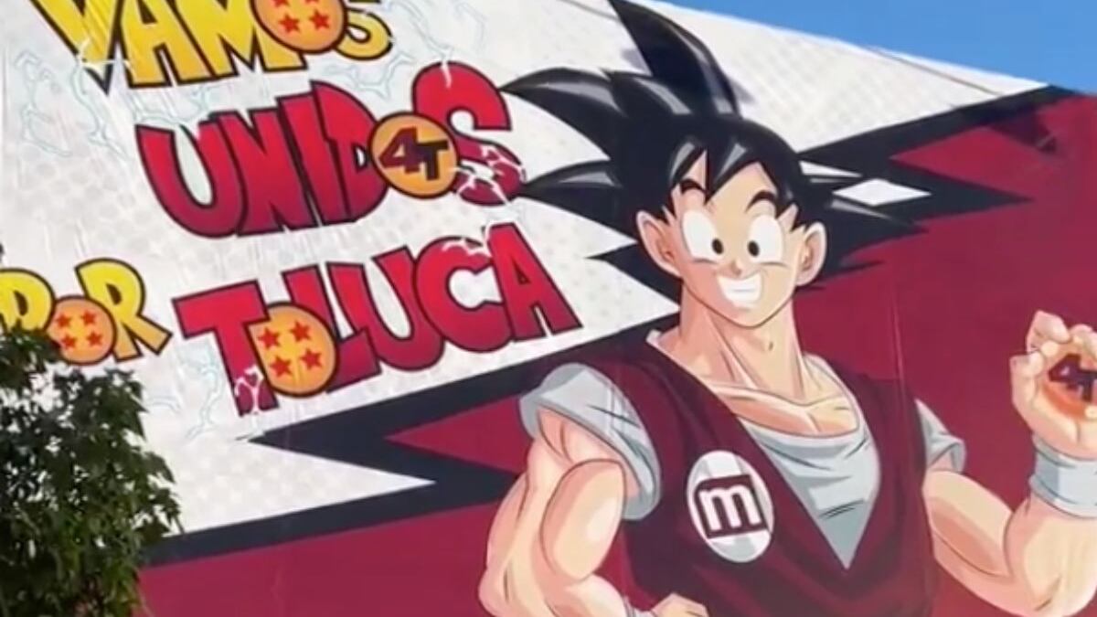 Morena usa a Goku de Dragon Balla en propaganda electoral