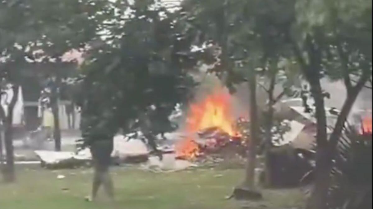 Avioneta se estrella y deja cinco muertos en Brasil