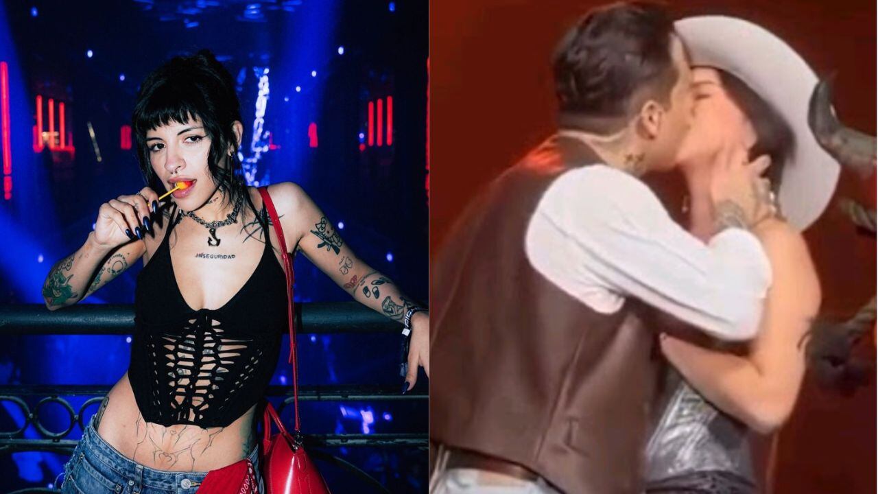 Captan a Cazzu en antro tras confirmación de romance de Nodal y Ángela Aguilar