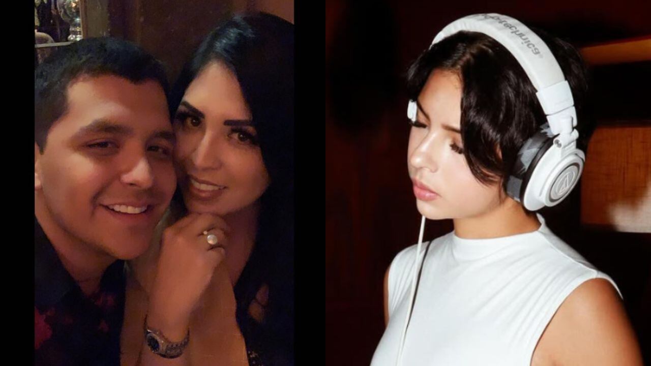 Christian Nodal, su mamá y Ángela Aguilar