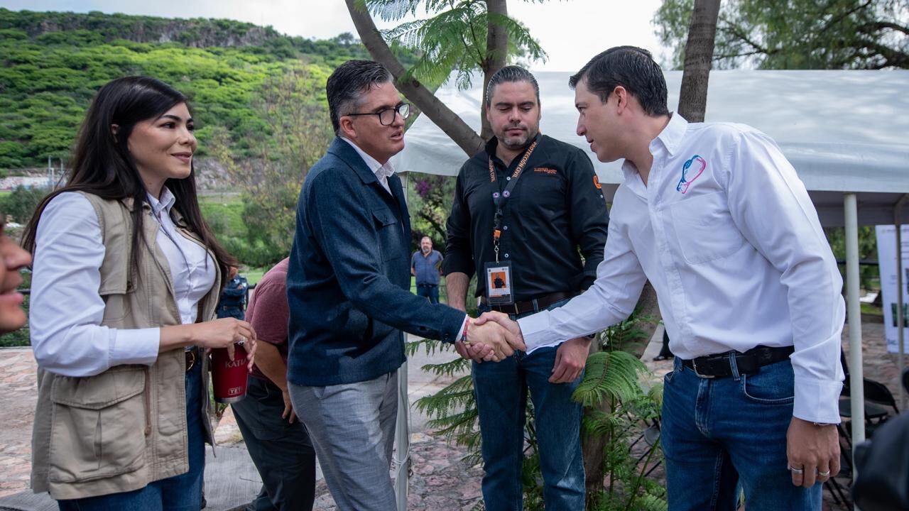 impulsa el saneamiento del Río Querétaro con apoyo de CONAGUA y autoridades federales. /Cortesía