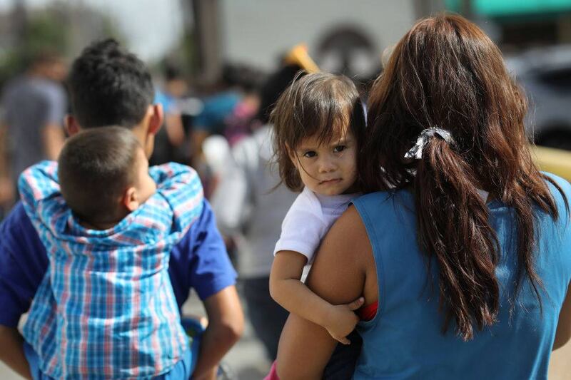 Detención de migrantes en Estados Unidos