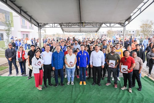 La meta es construir 10 mil viviendas anuales para familias de Nuevo León