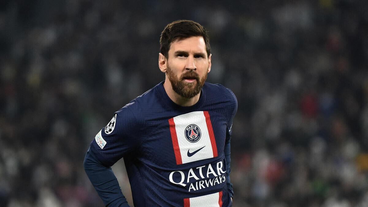 PSG borró imagén de Messi en su tienda oficial