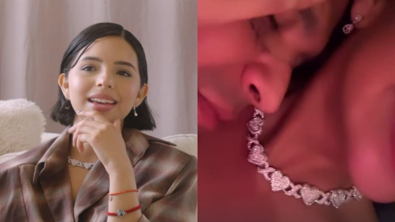 El collar que Ángela Aguilar presumió en redes sociales