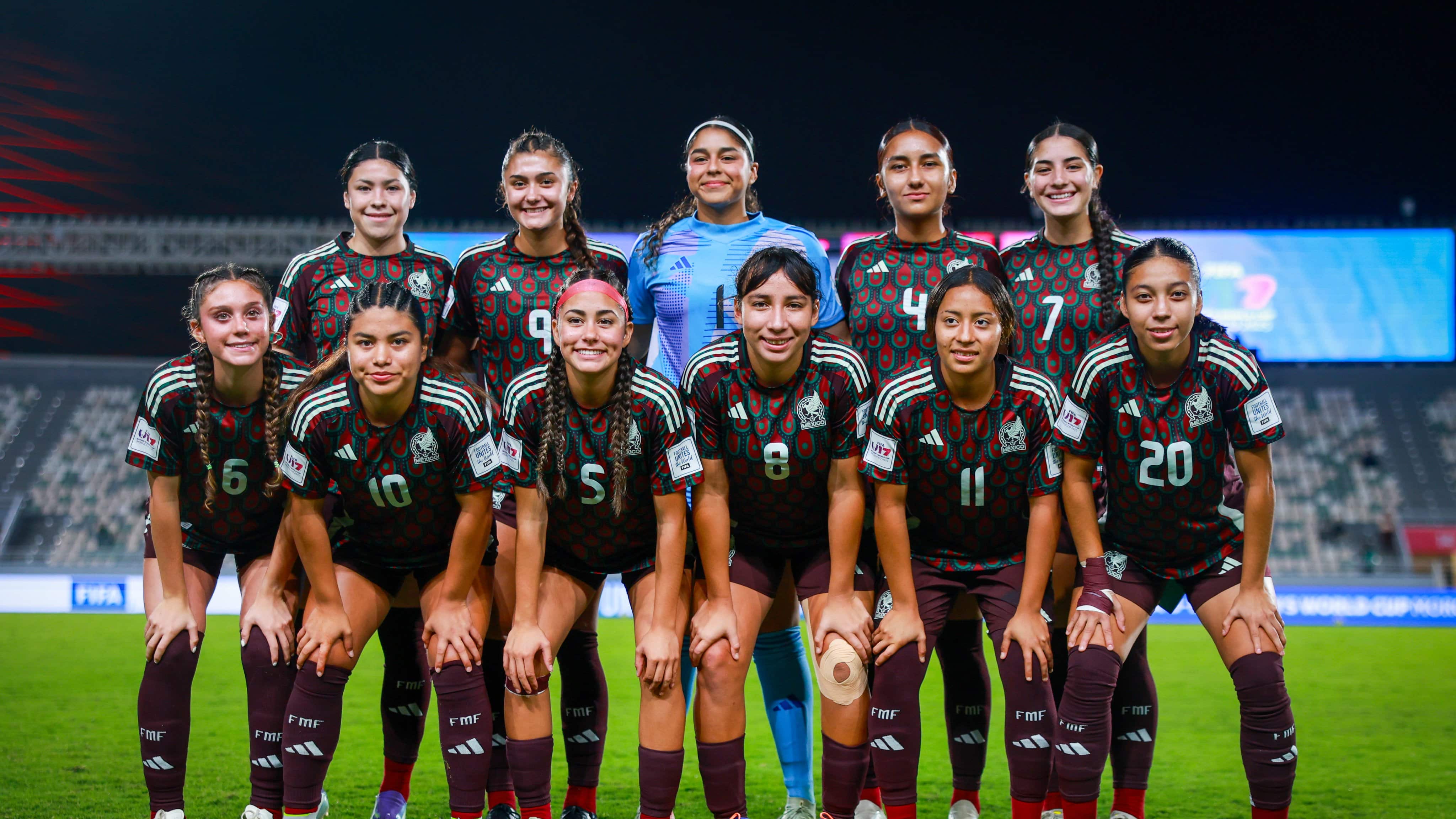 Selección mexicana femenil busca llegar a su segunda final en el Mundial Sub-17.