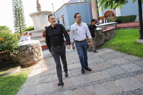Mauricio Kuri y Chepe Guerrero anuncian nuevo pozo de agua en Corregidora