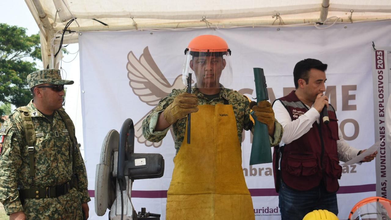 Arranca el programa de desarme voluntario en Comalcalco, Tabasco