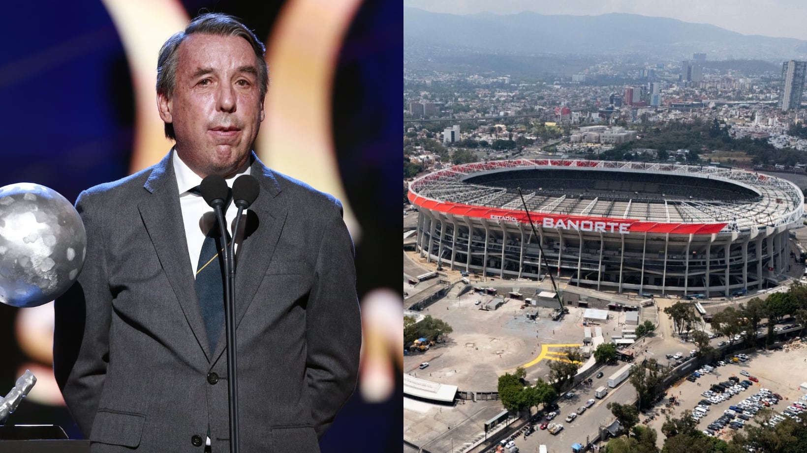 Emilio Azcárraga no quedó contento con la remodelación del Estadio Azteca.