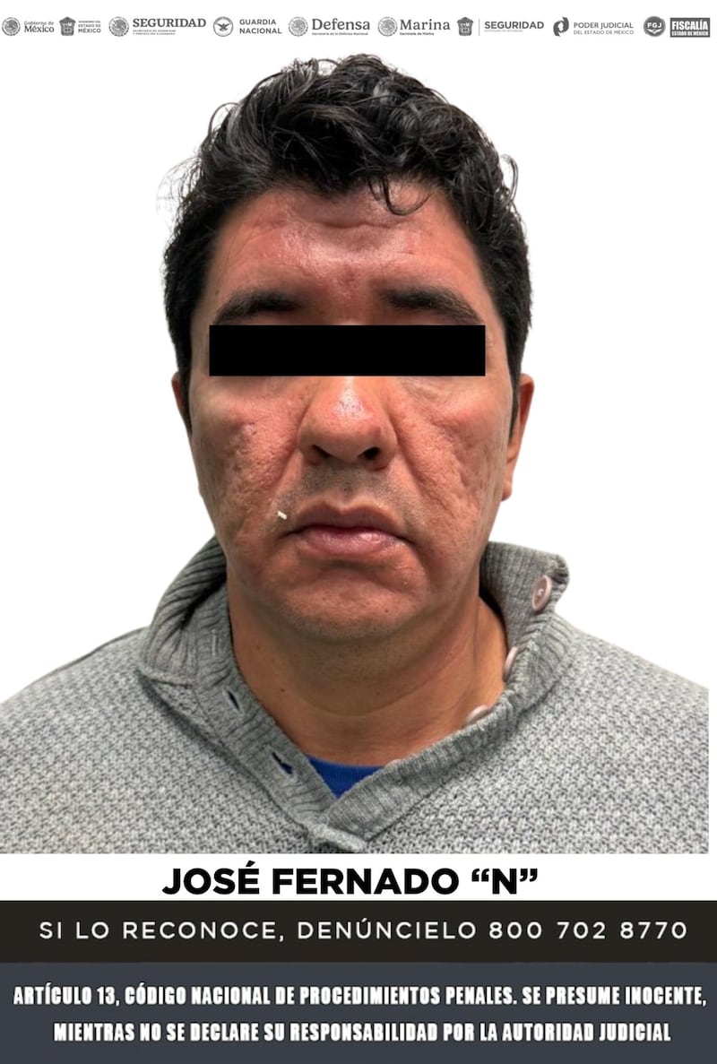 Prisión preventivo contra 5 personas por extorsiones en el Estado de México