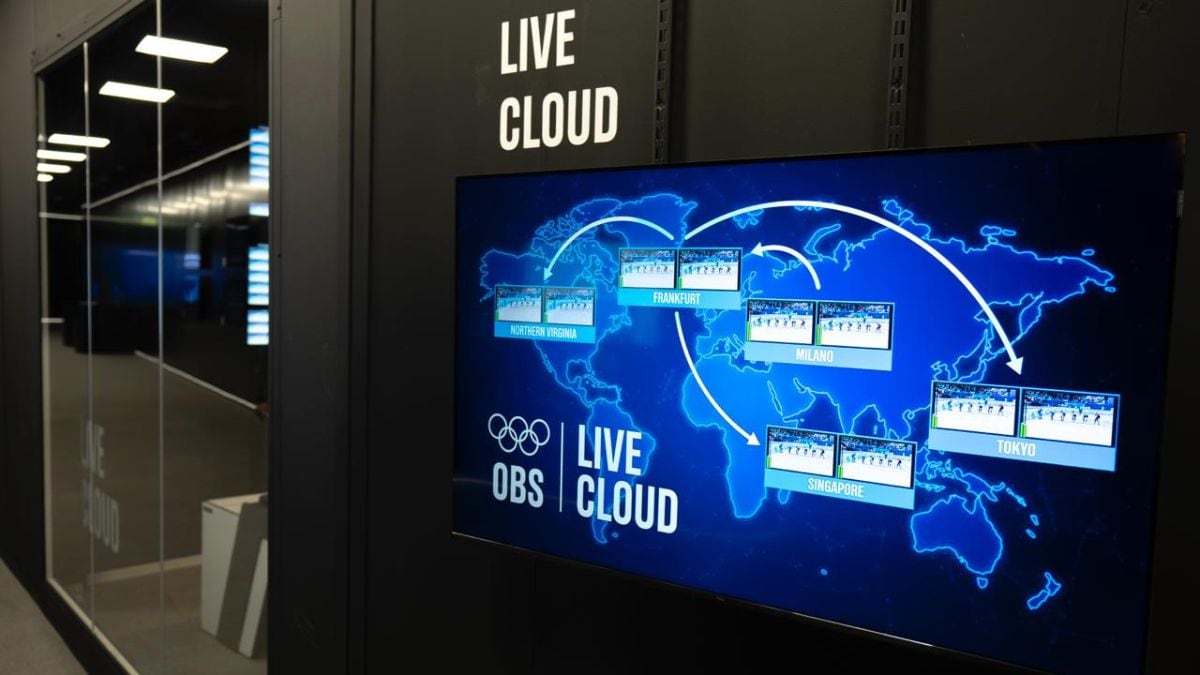 Infraestructura de nube en los Juegos Olímpicos inteligentes conectando sedes en tiempo real