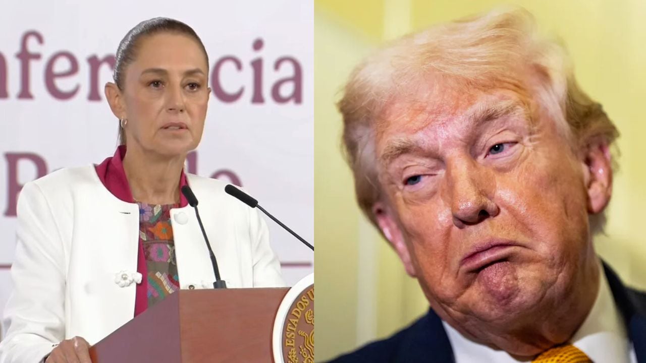 Claudia Sheinbaum y Trump