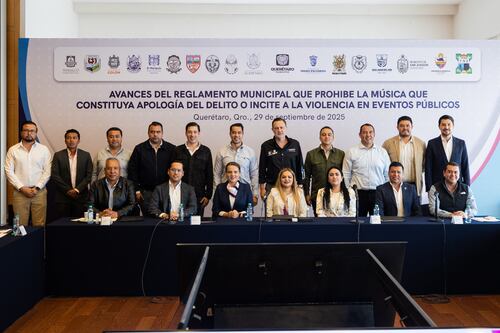 Avanza aplicación de reglamento que prohíbe música con apología del delito en Querétaro