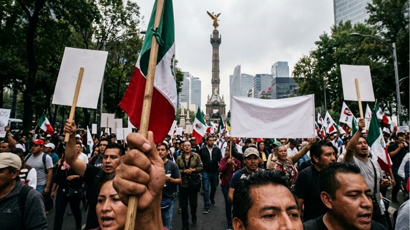 Marchas en la Ciudad de México hoy