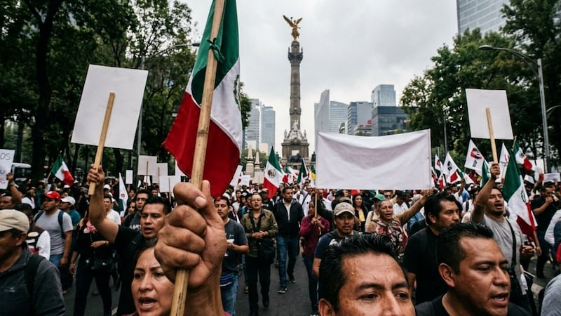 Marchas, bloqueos y protestas: así se mueven hoy las movilizaciones en la Ciudad de México