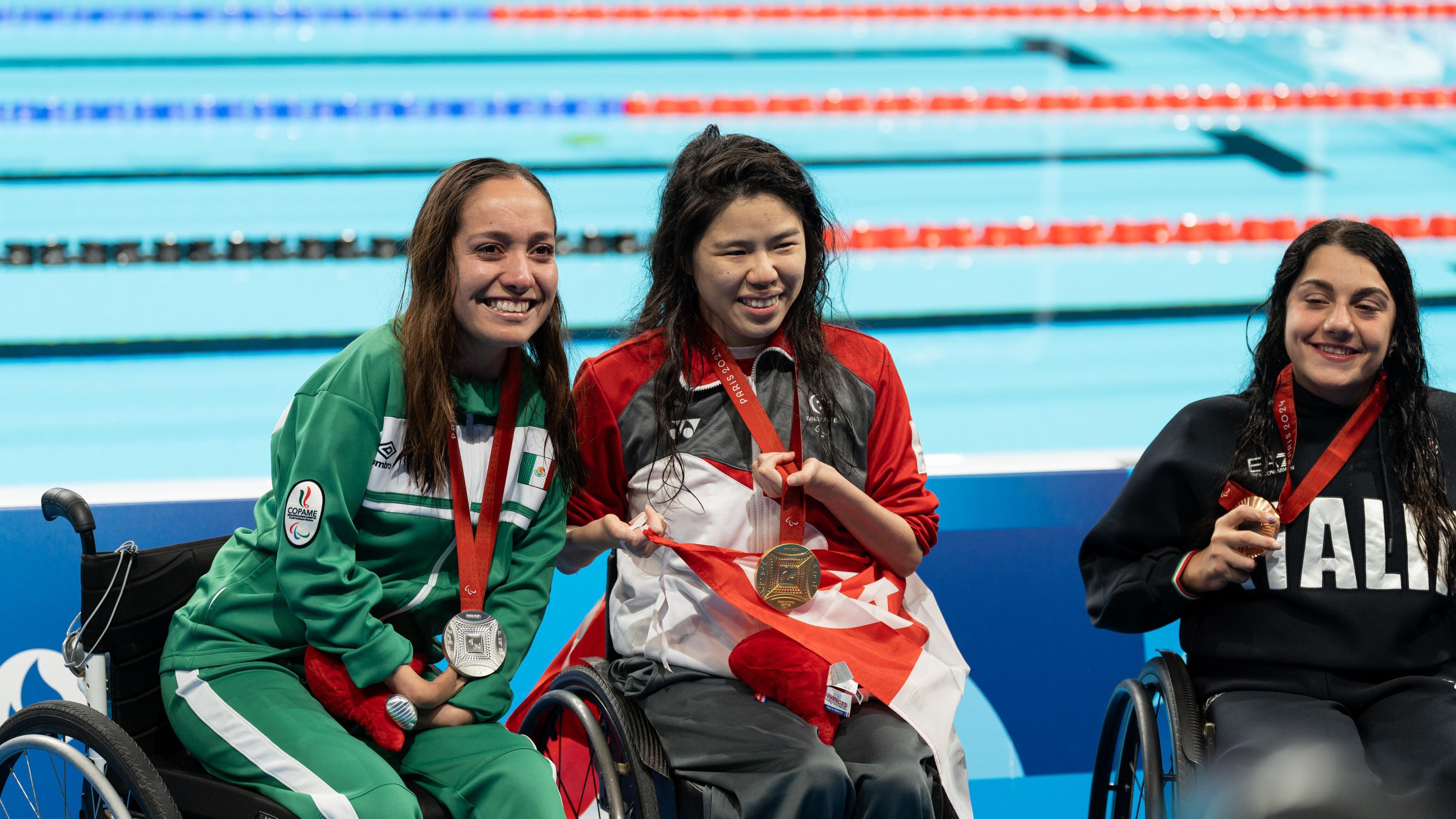 Haideé Viviana Aceves ganó la primera medalla para México en Paralímpicos de París 2024.