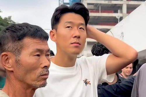 Son Heung-min se va por unos tacos y vuelve al hotel de concentración en un taxi de plataforma