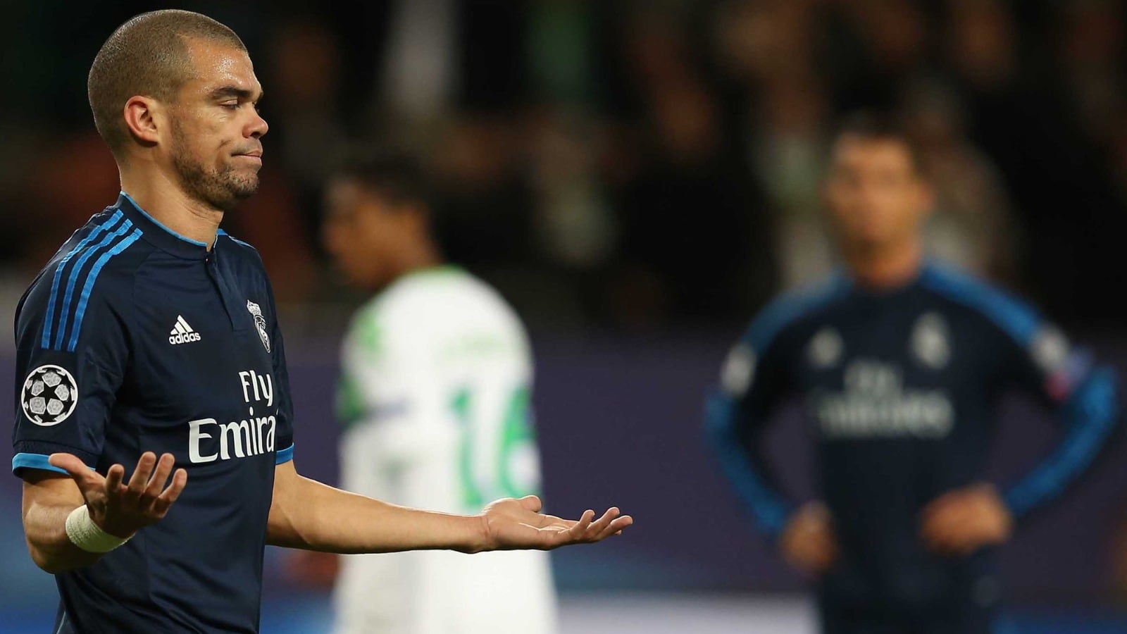 Pepe jugó con éxito en el Real Madrid.