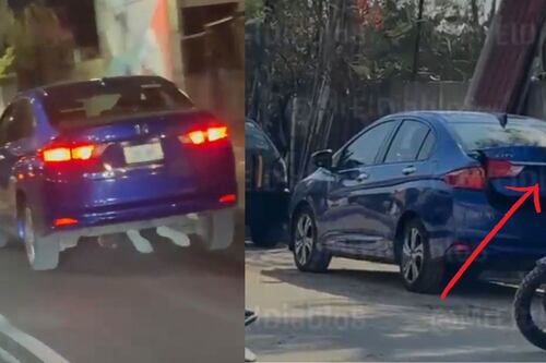 Hallan el auto que mató a un motociclista en Iztapalapa; no hay detenidos