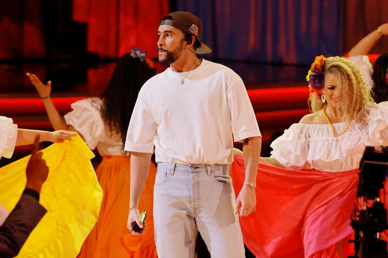 El puertorriqueño fue el opening en la gala de los Grammy.