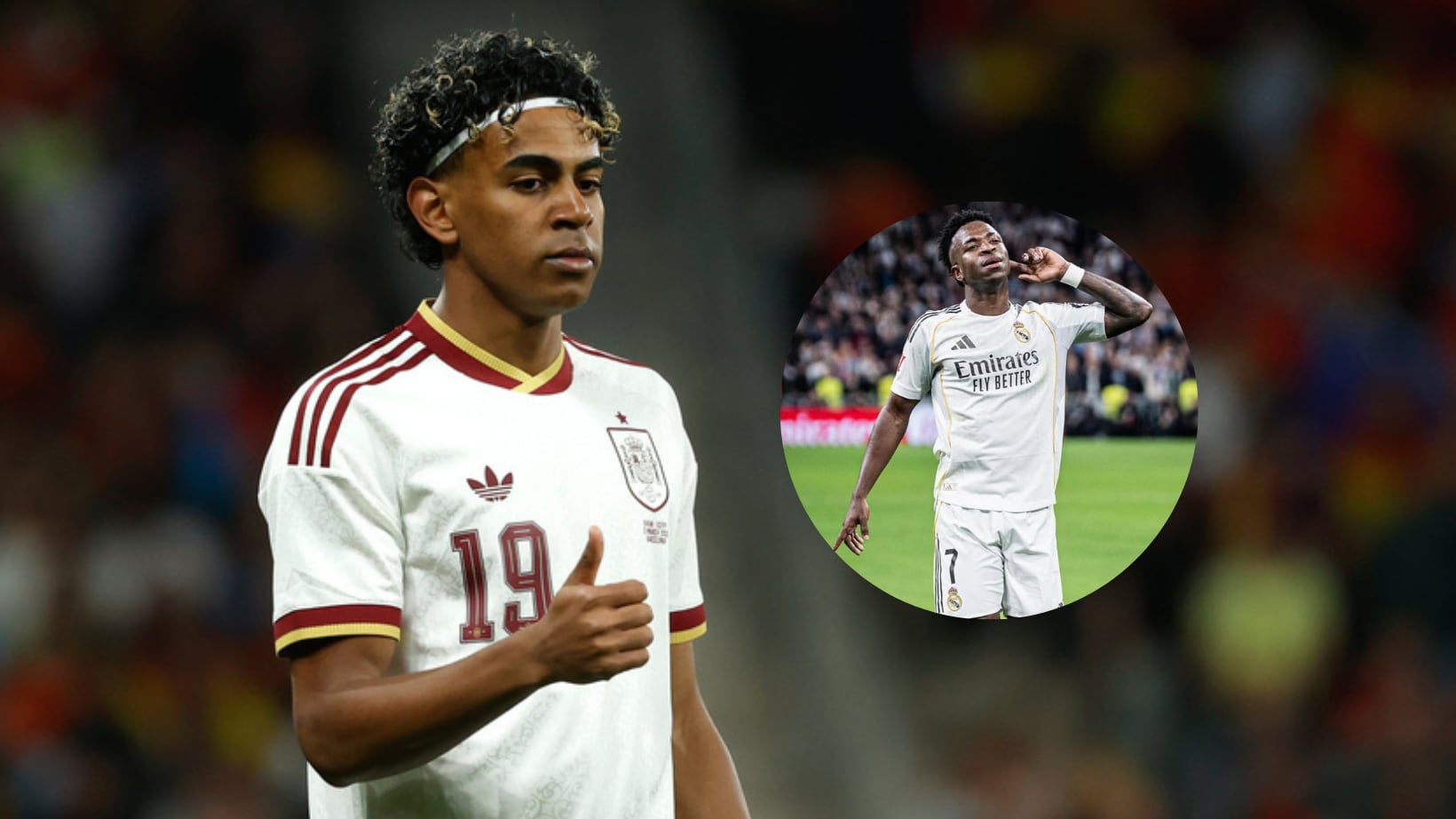 Vinicius se solidarizó con Lamine Yamal.