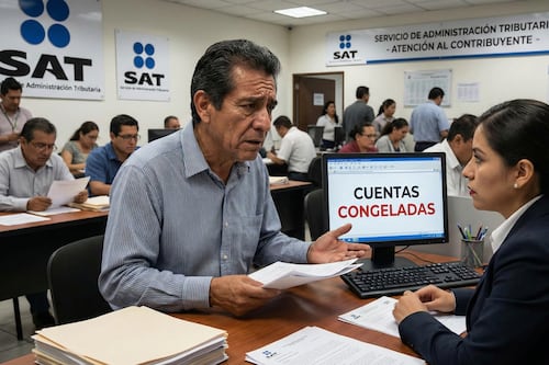 ¿El SAT inició bloqueo masivo de cuentas bancarias? Esto es lo que pasa