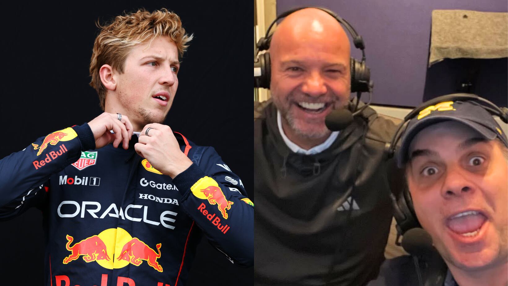 Martinoli y Luis García se burlaron de Liam Lawson.