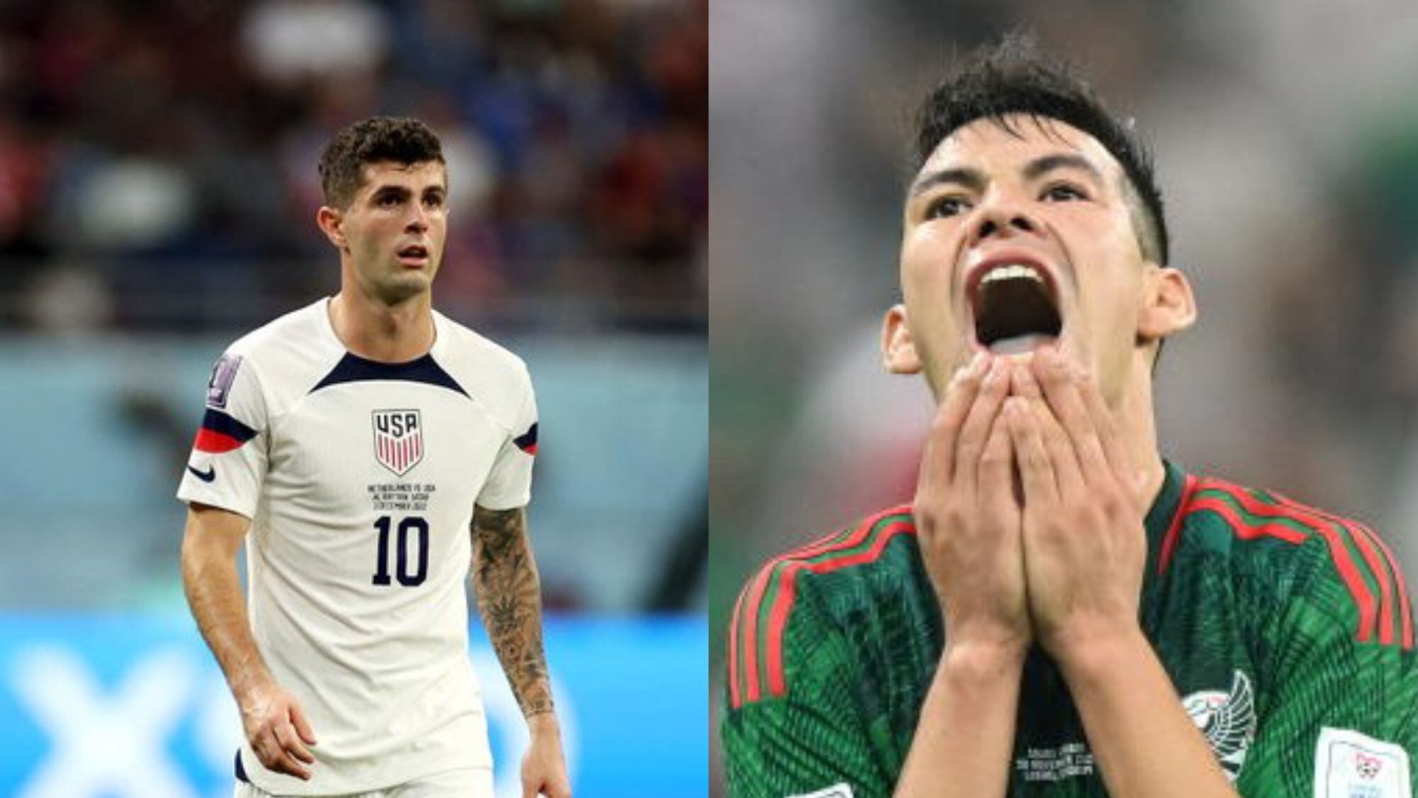 Pulisic y Lozano