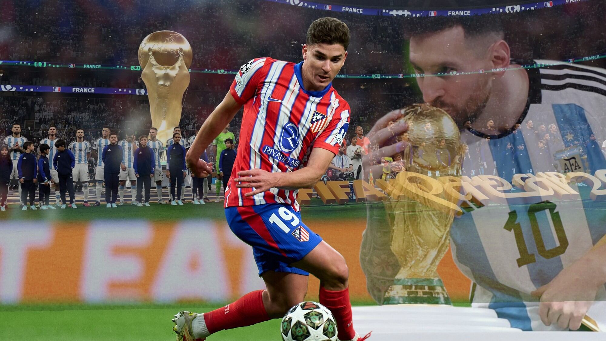 Jugadores de Argentina de igual manera tocaron dos veces el balón en sus penaltis