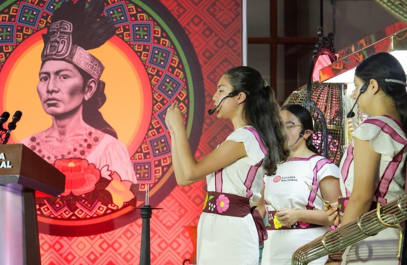 Gobierno de Chiapas y Lotería Nacional dignifican legado de la Reina Roja desde Palenque con Sorteo Superior