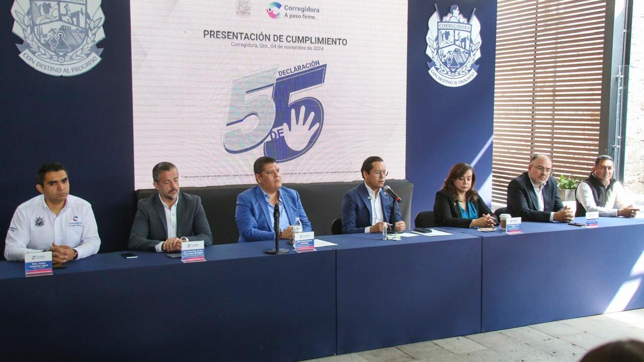 Municipio de Corregidora presenta su Declaración 5 de 5.