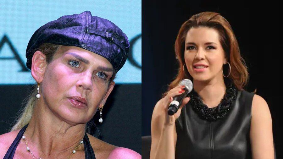 Niurka Marcos y Alicia Machado