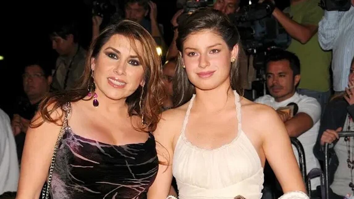 Dulce y su hija Romina Mircoli