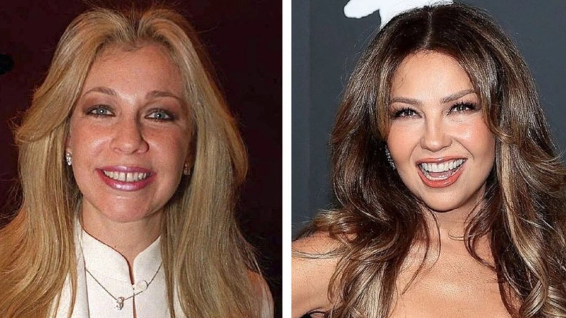 Thalia y Ernestina Sodi