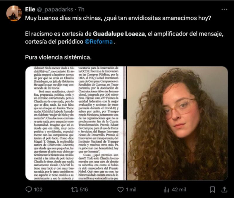 Críticas a Guadalupe Loaeza