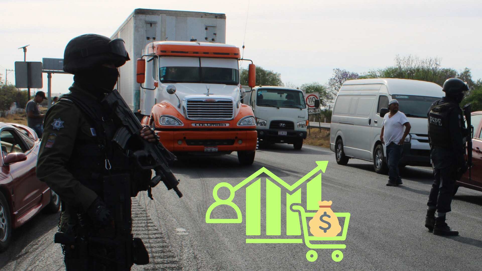 Miércoles y jueves, de 18:00 a 06:00 horas son los días y horarios preferidos por la delincuencia para robar camiones cargados de alimentos, abarrotes, vinos y licores.