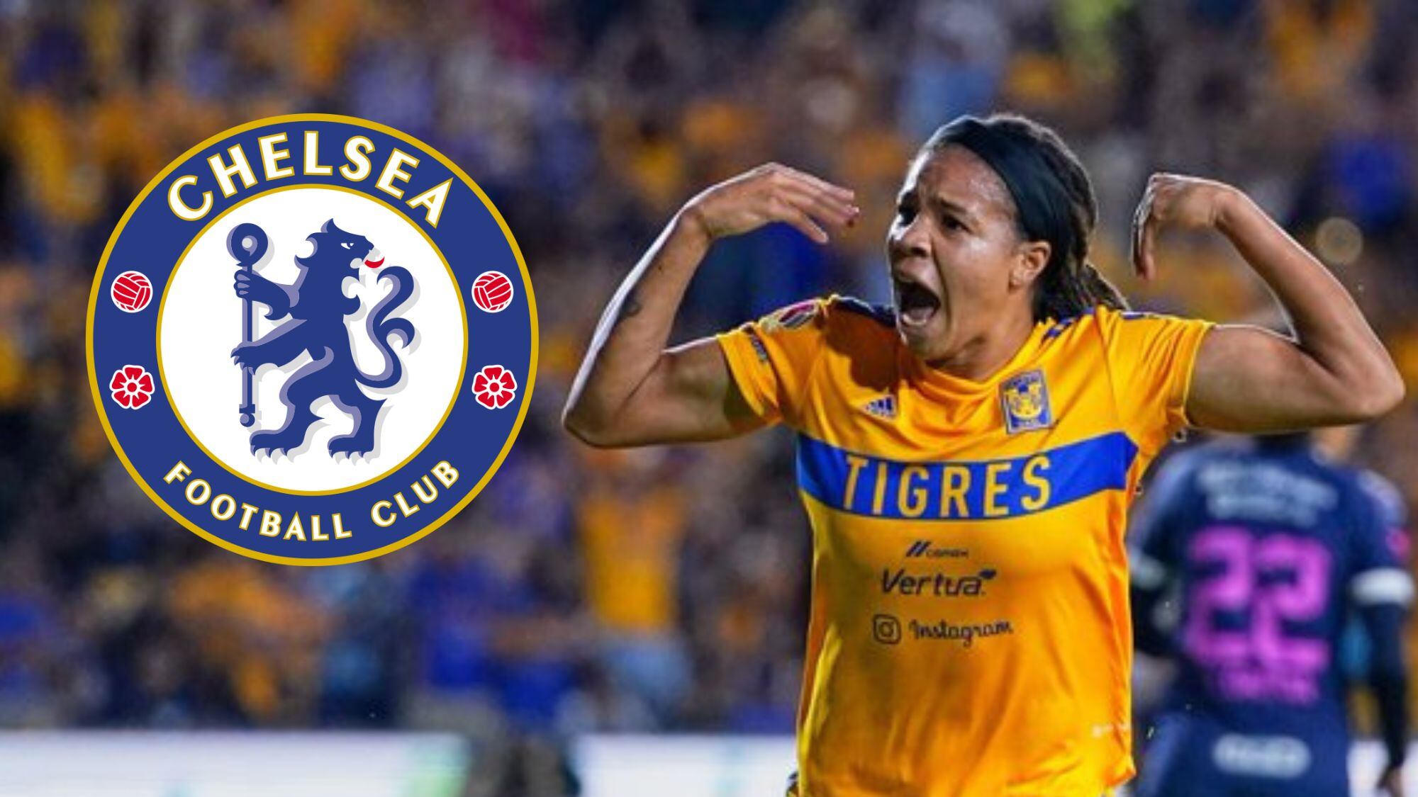 Tigres UANL Mia Fishel Chelsea