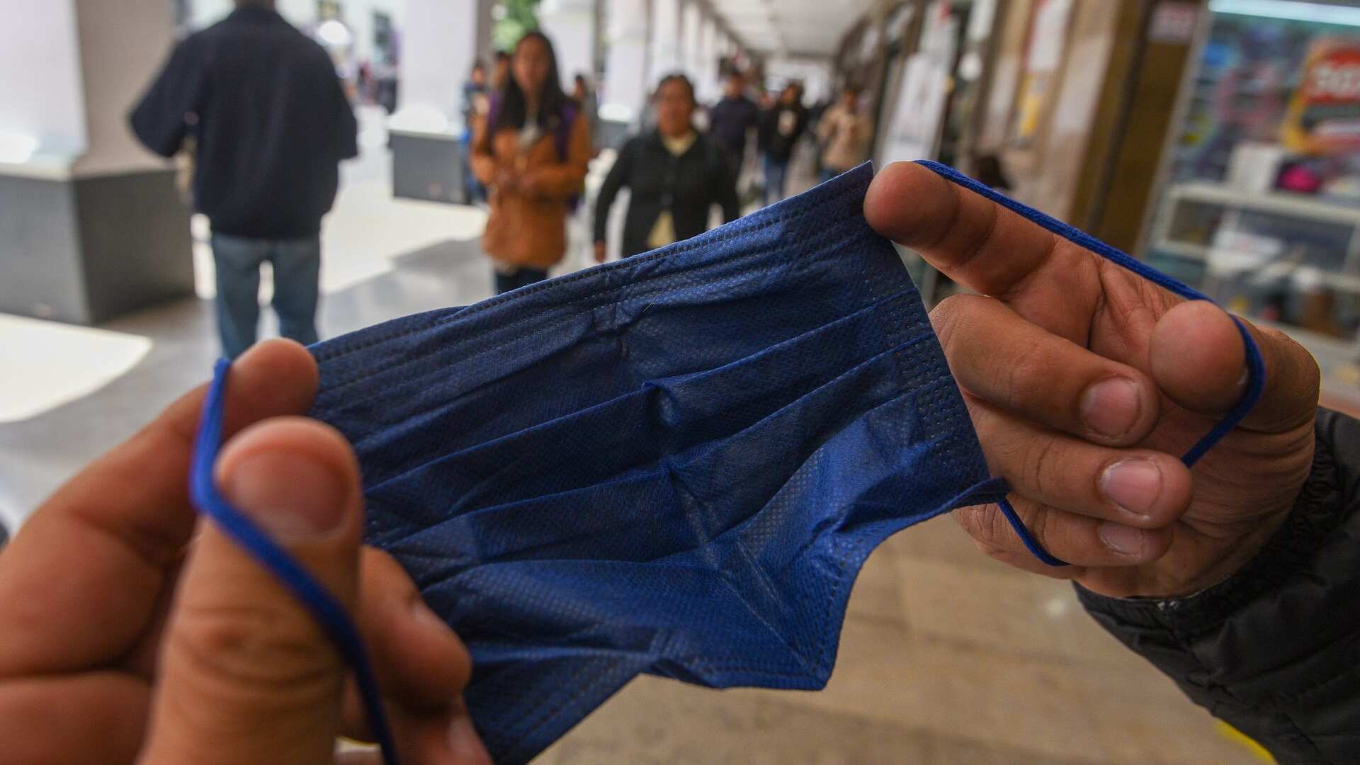 Uso del cubrebocas ante aumento de contagios de Covid-19.