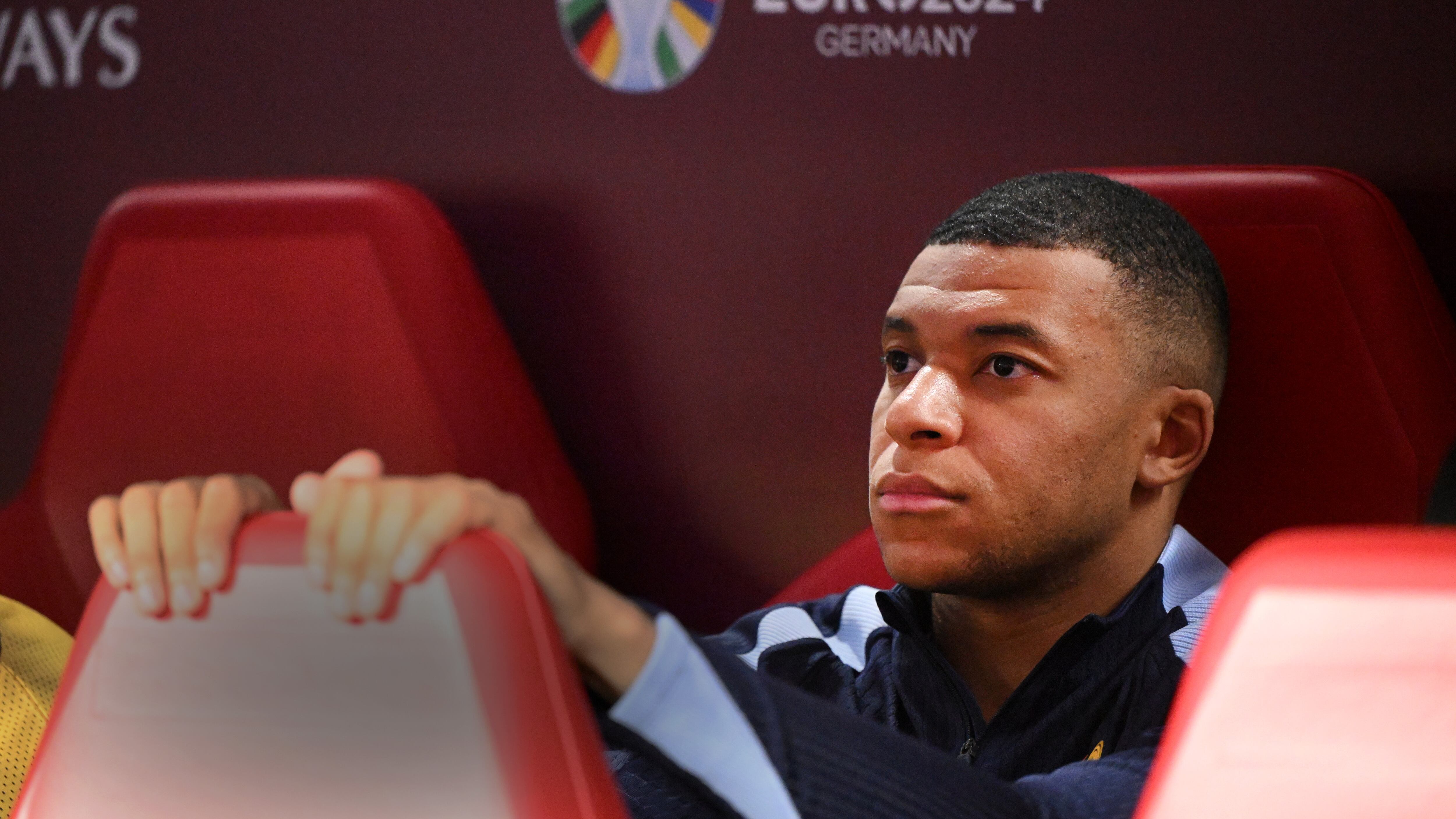 Kylian Mbappé está en duda para enfrentar a Polonia en la última jornada del Grupo D de la Eurocopa 2024.