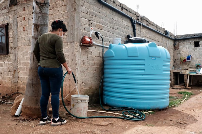 Los "Nidos de Lluvia" es uno de los proyectos del Gobierno del Estado que permite recolectar el agua de lluvia y convertirla en apta para el uso humano. ESPECIAL