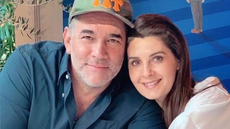 Eduardo Santamarina y Mayrín Villanueva